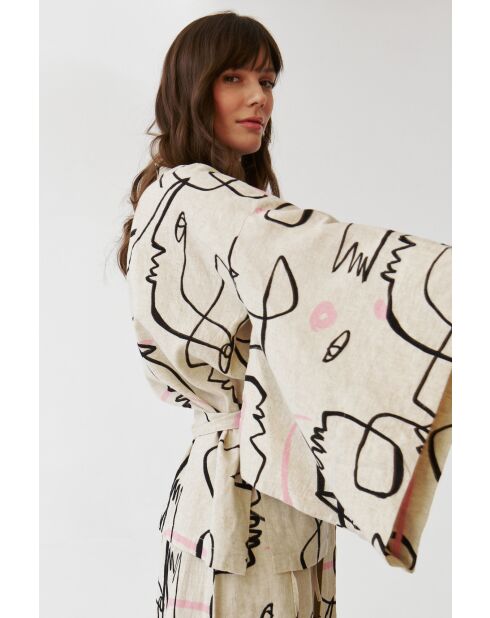 Giacca Kimoni 1 beige