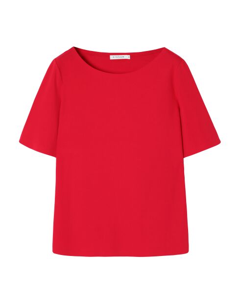 Blouse tricotée Mikajo intensive red