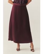 Luksa kastanjebruine bordrok