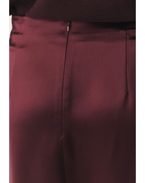 Luksa kastanjebruine bordrok