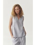 Lilafarbenes Top Luiza