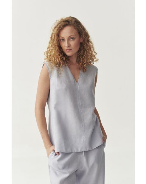 Lilafarbenes Top Luiza