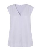 Lilafarbenes Top Luiza