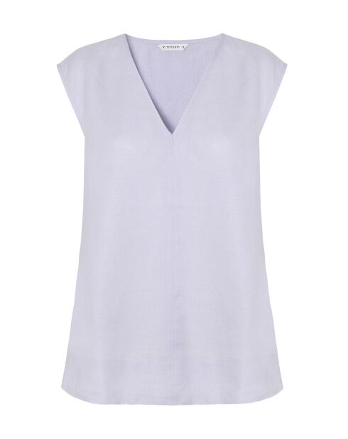Lilafarbenes Top Luiza