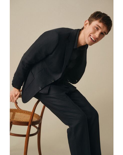 Mateo dunkelblaue Anzugjacke