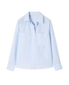 Chemisier Bluma very light blue