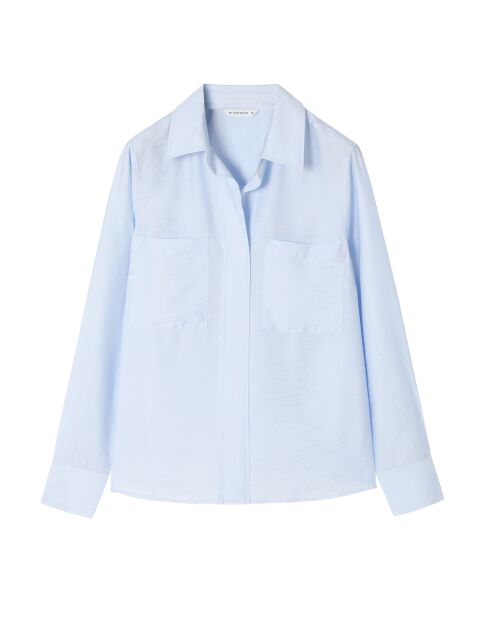 Chemisier Bluma very light blue