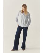 Chemisier Bluma very light blue