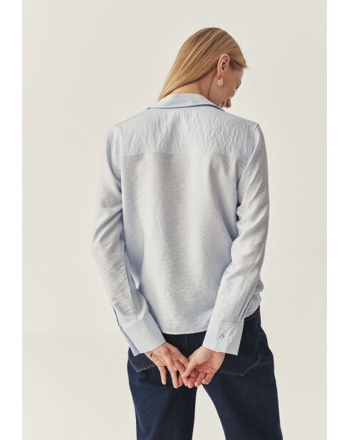 Chemisier Bluma very light blue