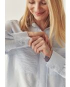 Chemisier Bluma very light blue