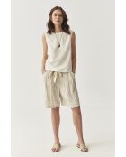 Cremefarbenes Top Asanti