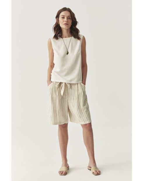 Cremefarbenes Top Asanti