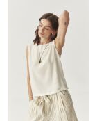 Cremefarbenes Top Asanti