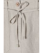 Beiger melierter Rock Szami