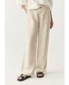 Pantalon Torko beige mélange