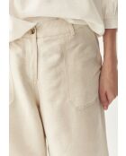 Pantalon Torko beige mélange