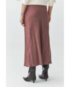 Falda color vino Satini 2