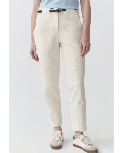 Cremefarbene Hose Veroniko