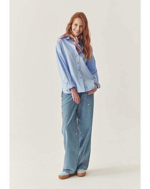 Chemise Ami light blue