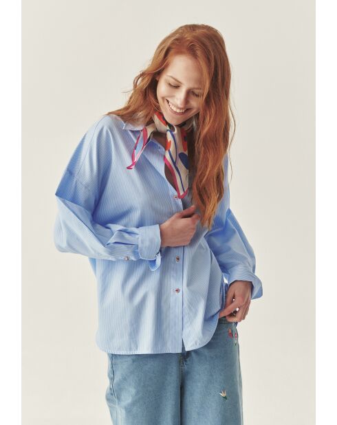 Chemise Ami light blue