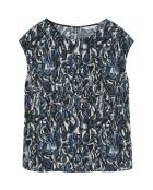 Marineblauwe top Raela 1