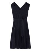 Marineblaues Strickkleid Luri