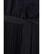 Marineblaues Strickkleid Luri