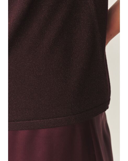 Kastanjebruine bordotrui Lulu