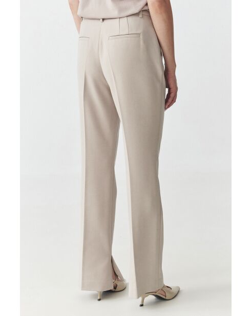 Pantalon Markiza beige champagne