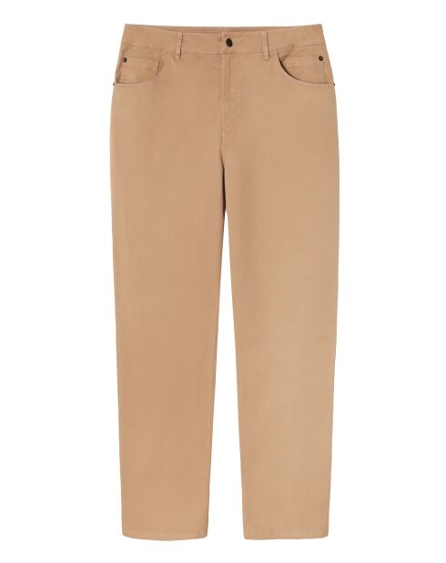 Pantalon Kwinko beige camel