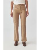 Pantalon Kwinko beige camel