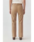 Pantalon Kwinko beige camel