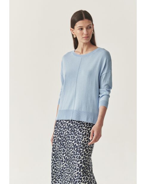 Maglione Nala celeste melange