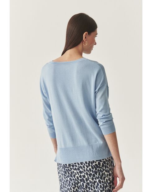 Maglione Nala celeste melange