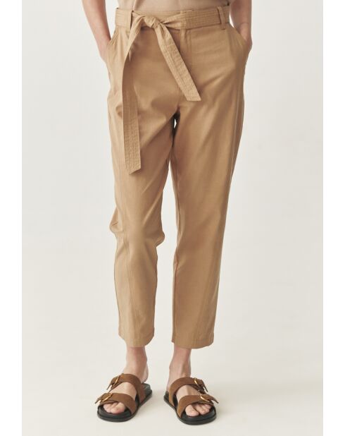 Beigefarbene Hose Salema