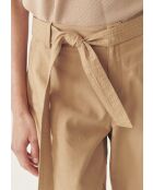 Beigefarbene Hose Salema