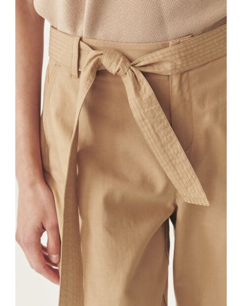 Beigefarbene Hose Salema