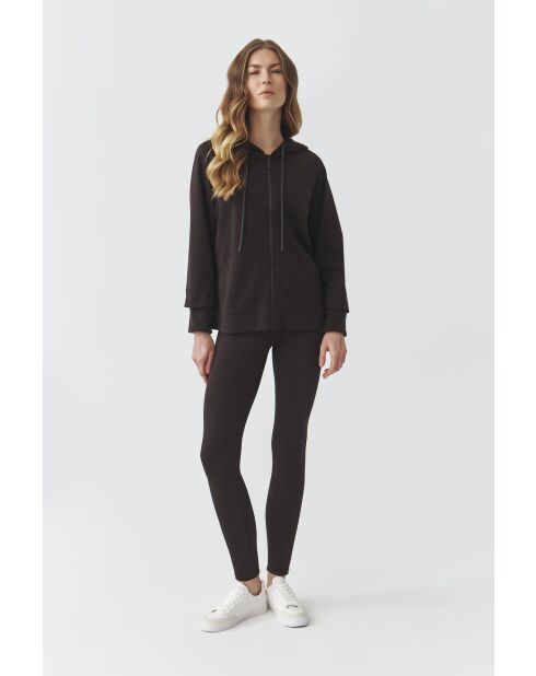 Legis dunkelbraune Strickhose