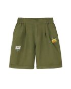 Shorts Riko in tessuto kaki