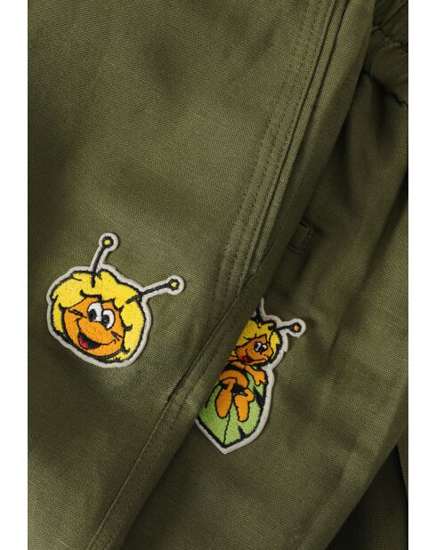 Shorts Riko in tessuto kaki