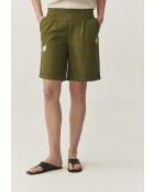 Shorts Riko in tessuto kaki