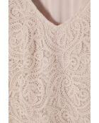 Sono champagnebeige jurk