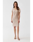 Sono champagnebeige jurk