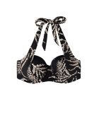 Doria schwarzes Bikinioberteil