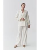 Cremefarbene Hose Zariana 3