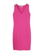 Haga fuchsia gebreide jurk