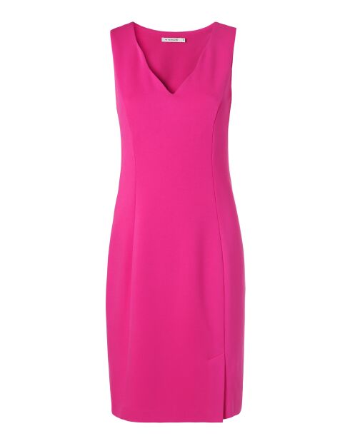 Haga fuchsia gebreide jurk