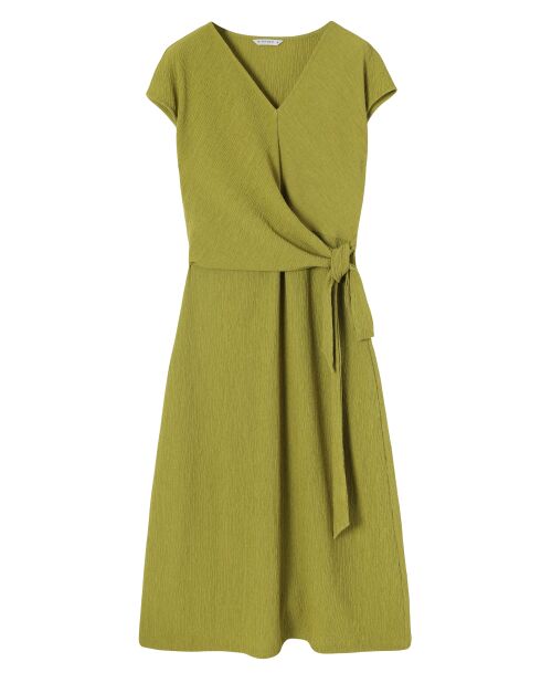 Grünes Strickkleid Elika