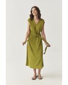 Grünes Strickkleid Elika