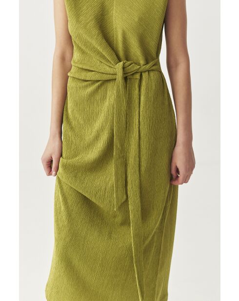 Grünes Strickkleid Elika